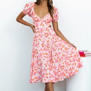 Dish It Out Hello Molly Mini Dress in Pink